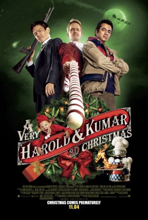 "Убойное Рождество Гарольда и Кумара" смотреть онлайн в хорошем качестве